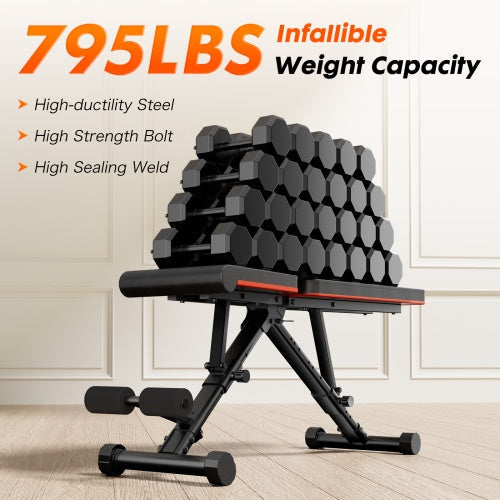 Weight Bench Adjustable Workout Bench For Home Gym Danny's Store