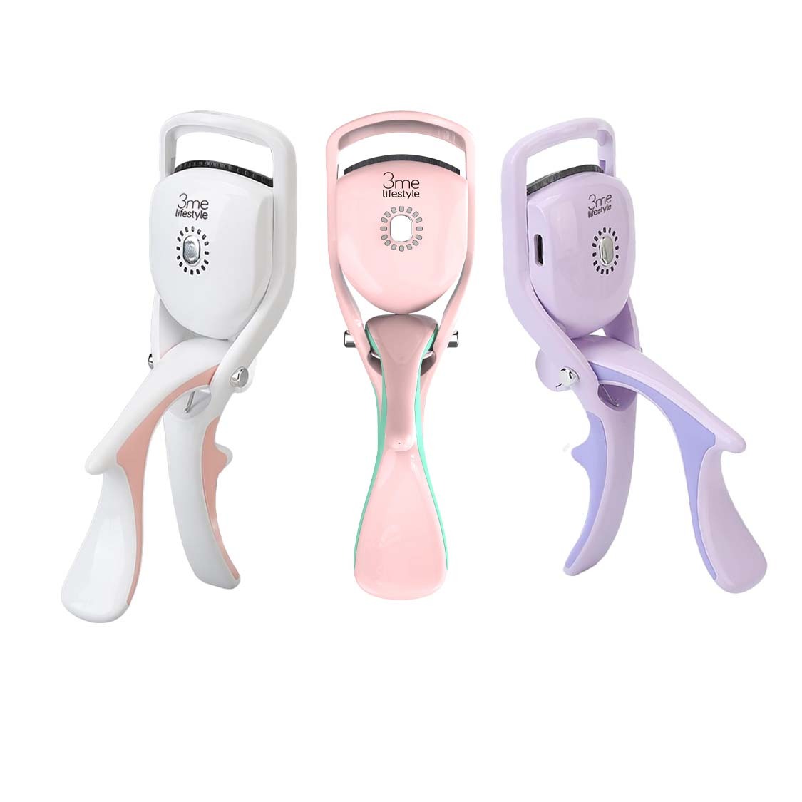 3 Temperature Control Heated Eyelash Curlers Elevate Your Lash, Rapid Heat-up, USB Rechargeable, Natural Curling 24H Long Lasting For Women Gift Danny's Store