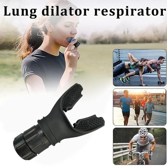 Breathing Trainer Respirator Fitness Equipment Exercise Lung Face Mouthpiece For Household Healthy Care Accessories Danny's Store
