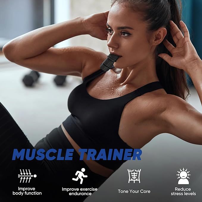 Breathing Trainer Respirator Fitness Equipment Exercise Lung Face Mouthpiece For Household Healthy Care Accessories Danny's Store