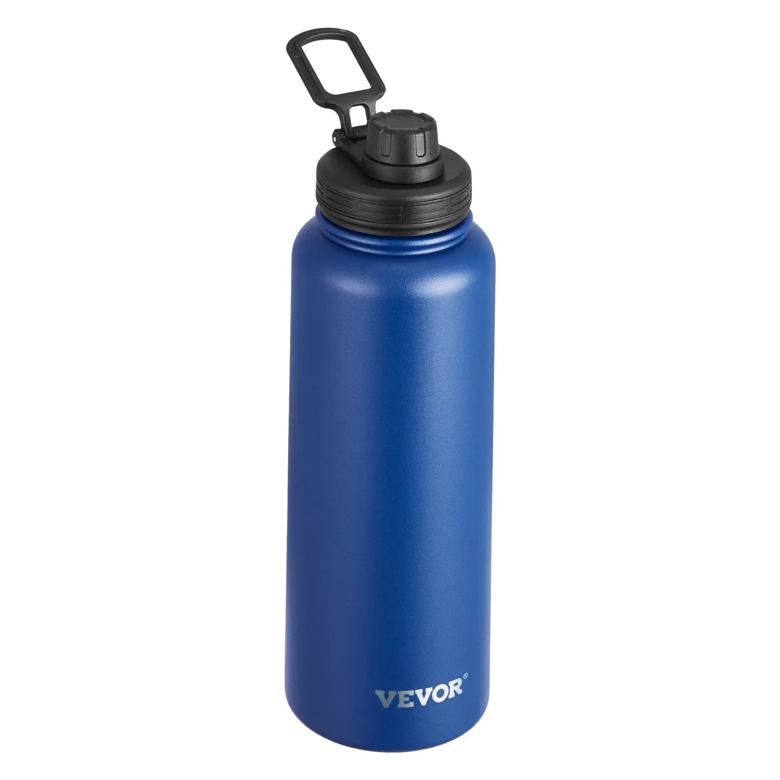 40 Oz Insulated Water Bottle Stainless Steel With Wide Mouth Lid Blue Danny's Store