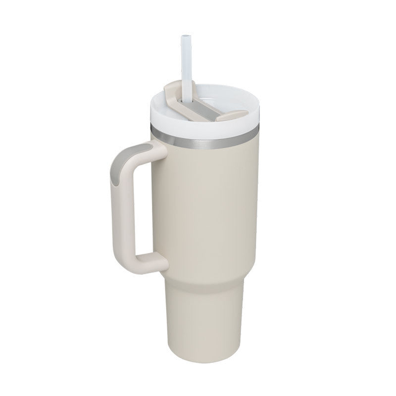 40 oz tapered travel mug that fits most car cup holders