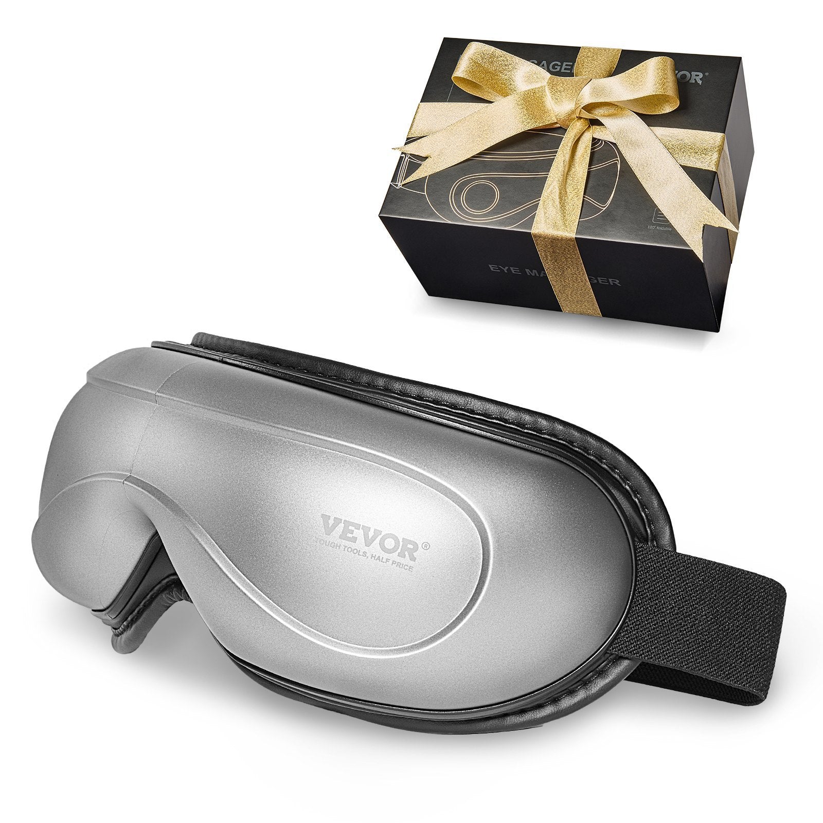 VEVOR Heated Eye Massager Eye Care Device 5 Modes Bluetooth Music Foldable Danny's Store