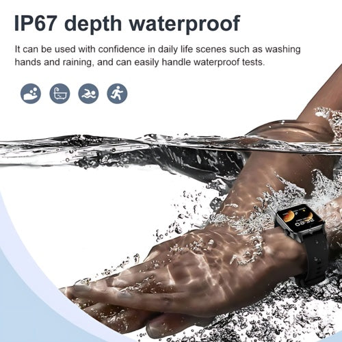 Smart Watch Women Men Fitness Tracker Heart Rate For  Android Waterproof Danny's Store