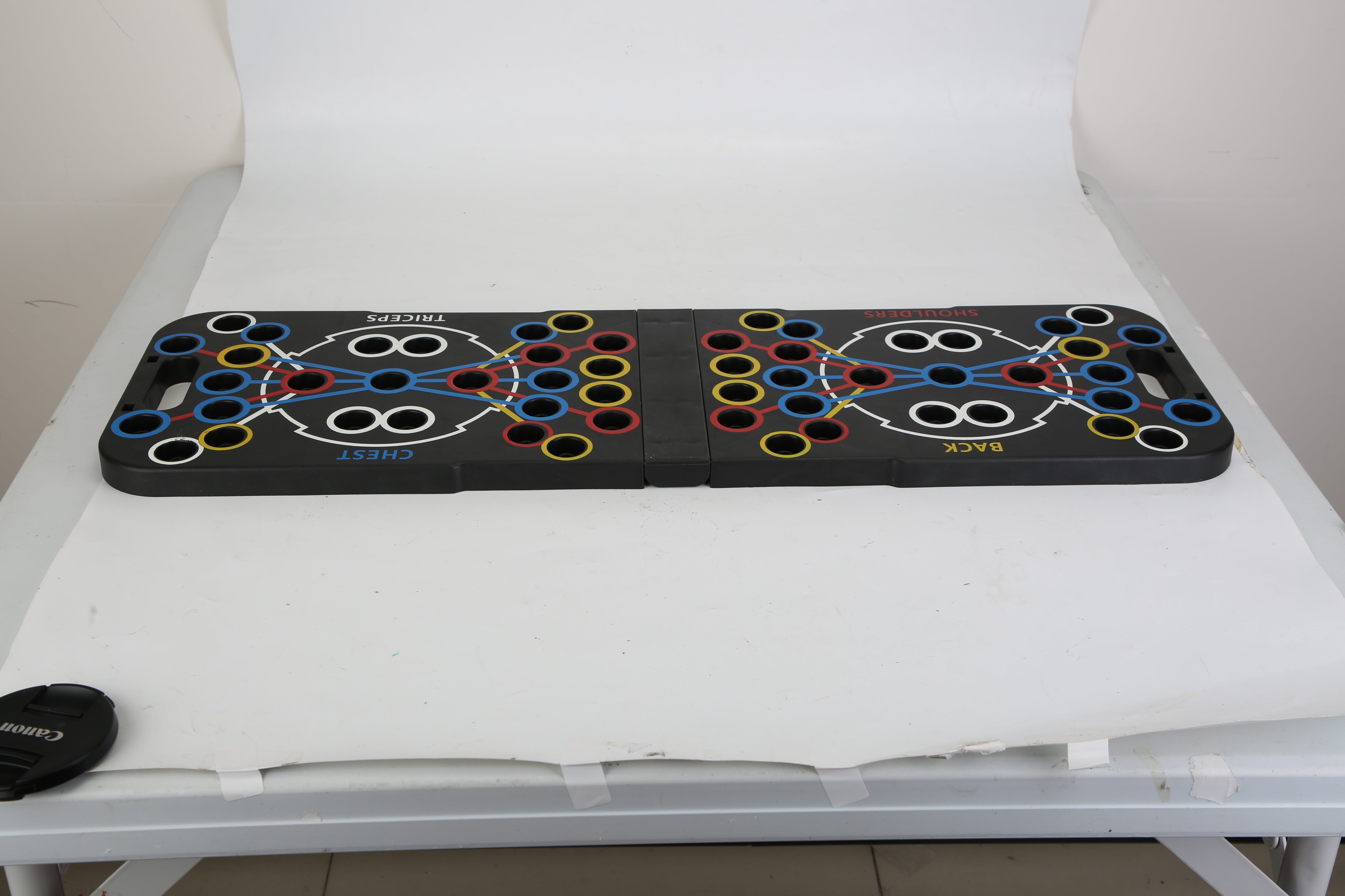 Durable push up workout board for full body strength and conditioning.