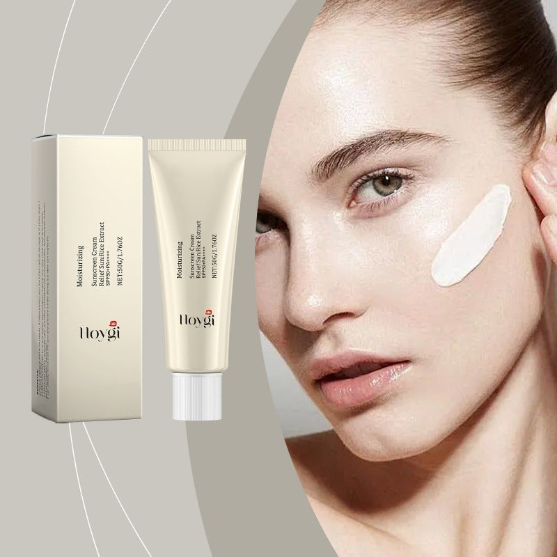 Hoygi Moisturizing Protective Cream Summer Outdoor UV Isolation Protection Refreshing Skin Moisturizing Protective Cream cj dropshipping