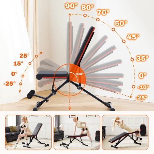 Weight Bench Adjustable Workout Bench For Home Gym Danny's Store