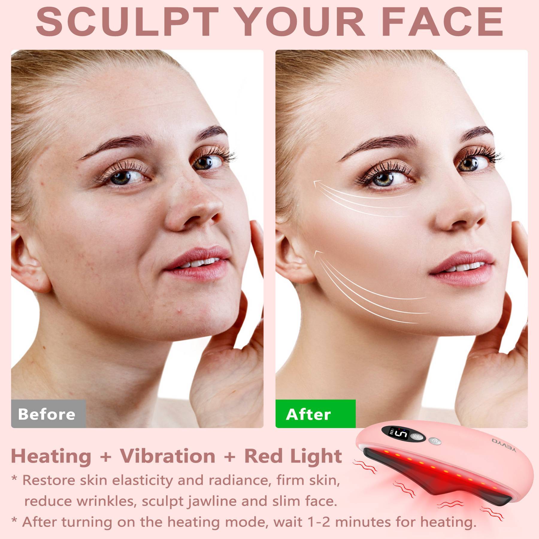 Gua Sha Facial Tool, Electric Black Obsidian Guasha Tool Massage Gua Sha Stone Danny's Store