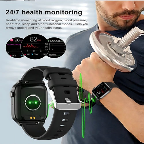 Smart Watch Women Men Fitness Tracker Heart Rate For  Android Waterproof Danny's Store