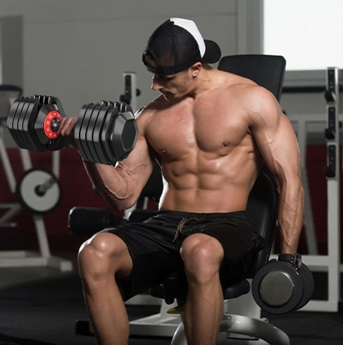 Adjustable Dumbbell Set, 10 In 1 Free Dumbbell For Men And Women Danny's Store