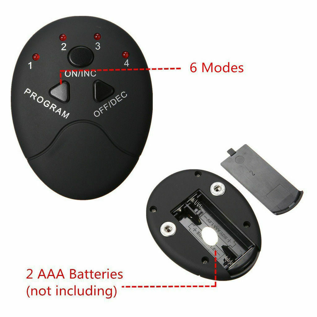 Abdominal toning belt for muscle stimulation and fat reduction.