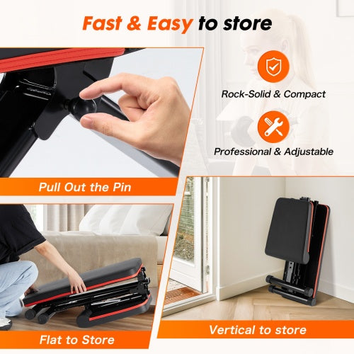 Weight Bench Adjustable Workout Bench For Home Gym Danny's Store