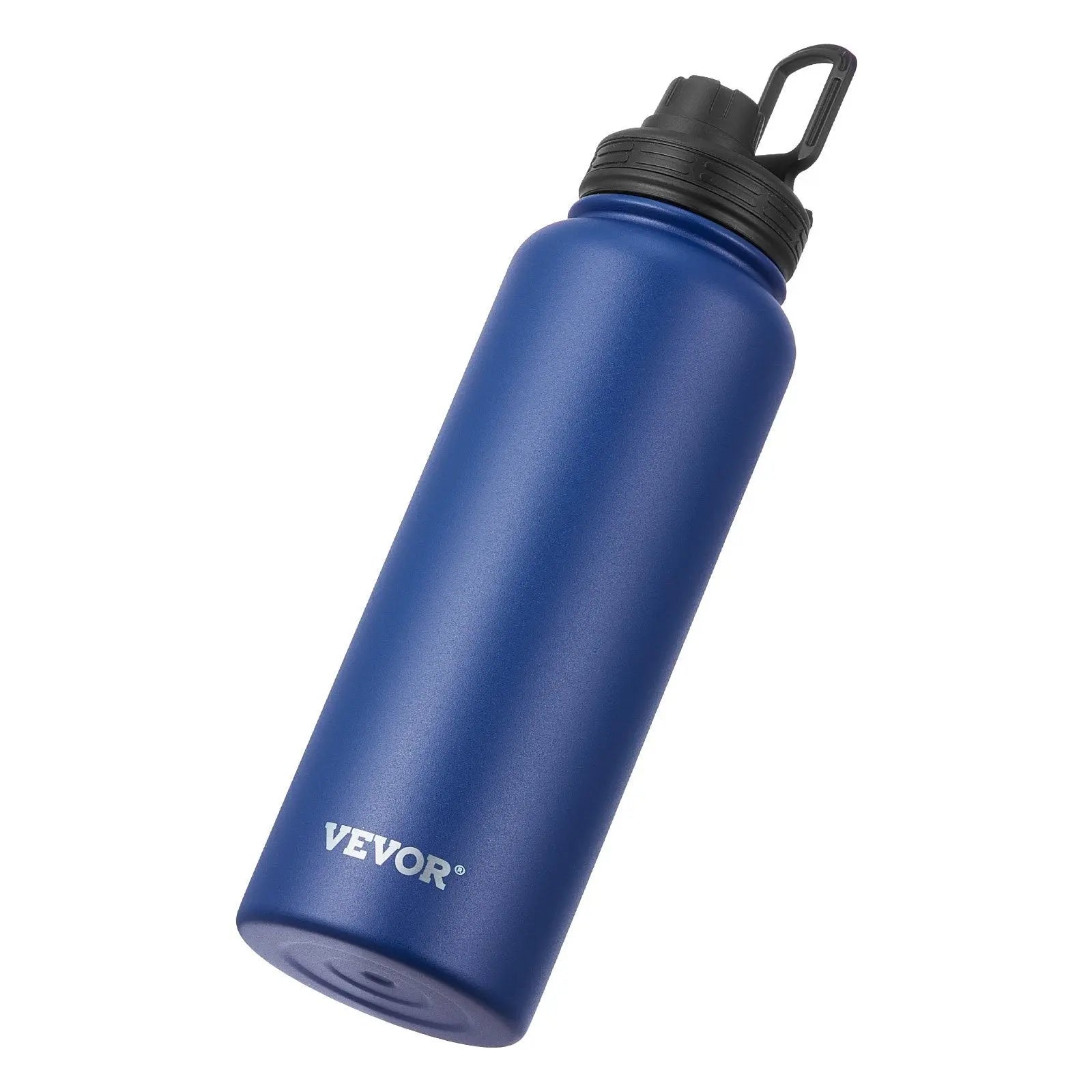 40 Oz Insulated Water Bottle Stainless Steel With Wide Mouth Lid Blue Danny's Store