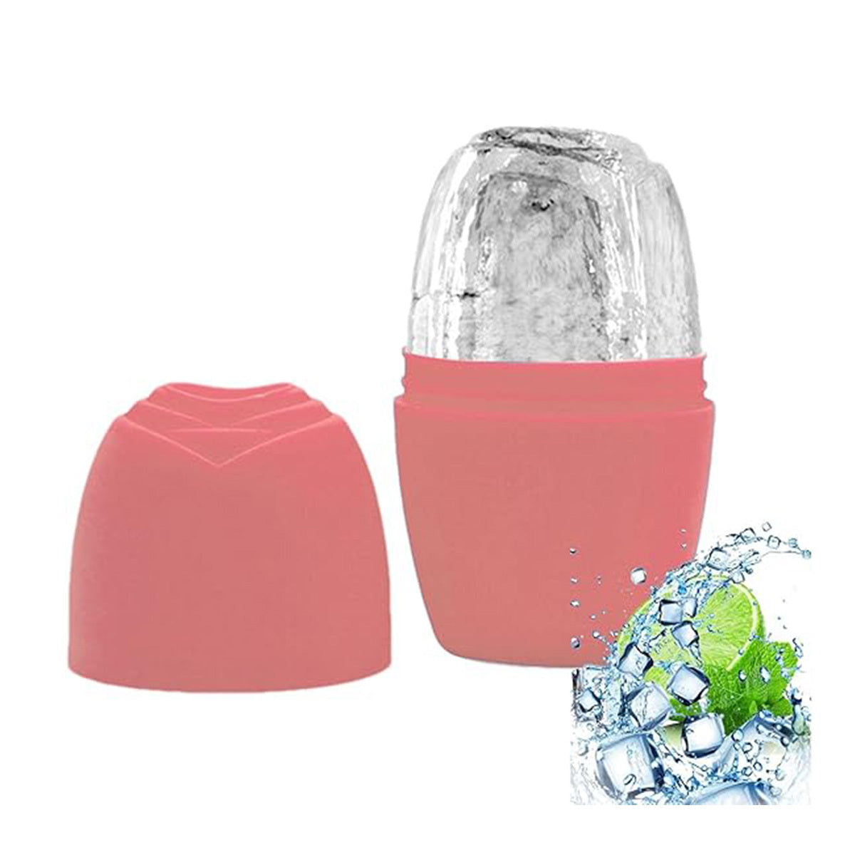 Ice Face Roller, Ice Roller For Face And Eye Beauty, Ice Massage Cup,Reusable Face Massage For Face Skin Care Silicone Ice Stick Face Ice Mold Icing Tool, Gifts For Her Helps Enhance Skin Eelasticity Danny's Store