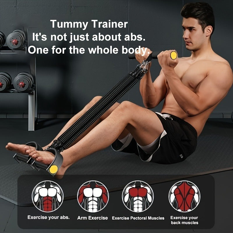 A Set Of Adjustable Resistance Tension Bands With Foot Pedals And Handles, High Resistance Level, Anti Fall, Suitable For Fitness Training, Body Stretching, And Abdominal Muscle Exercises Danny's Store