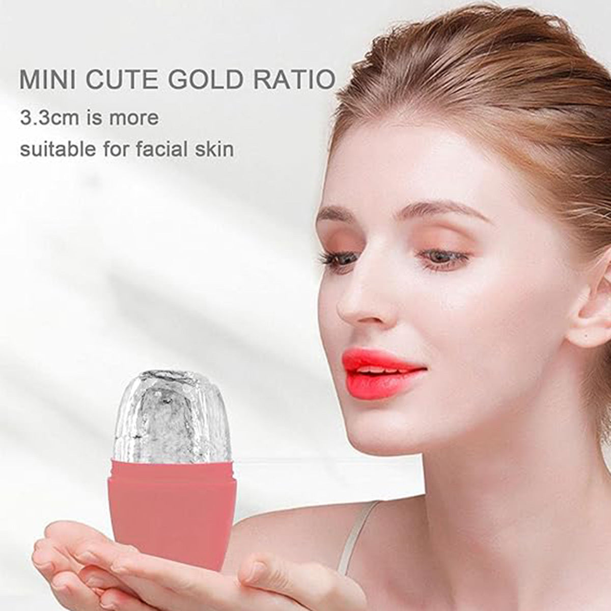 Ice Face Roller, Ice Roller For Face And Eye Beauty, Ice Massage Cup,Reusable Face Massage For Face Skin Care Silicone Ice Stick Face Ice Mold Icing Tool, Gifts For Her Helps Enhance Skin Eelasticity Danny's Store