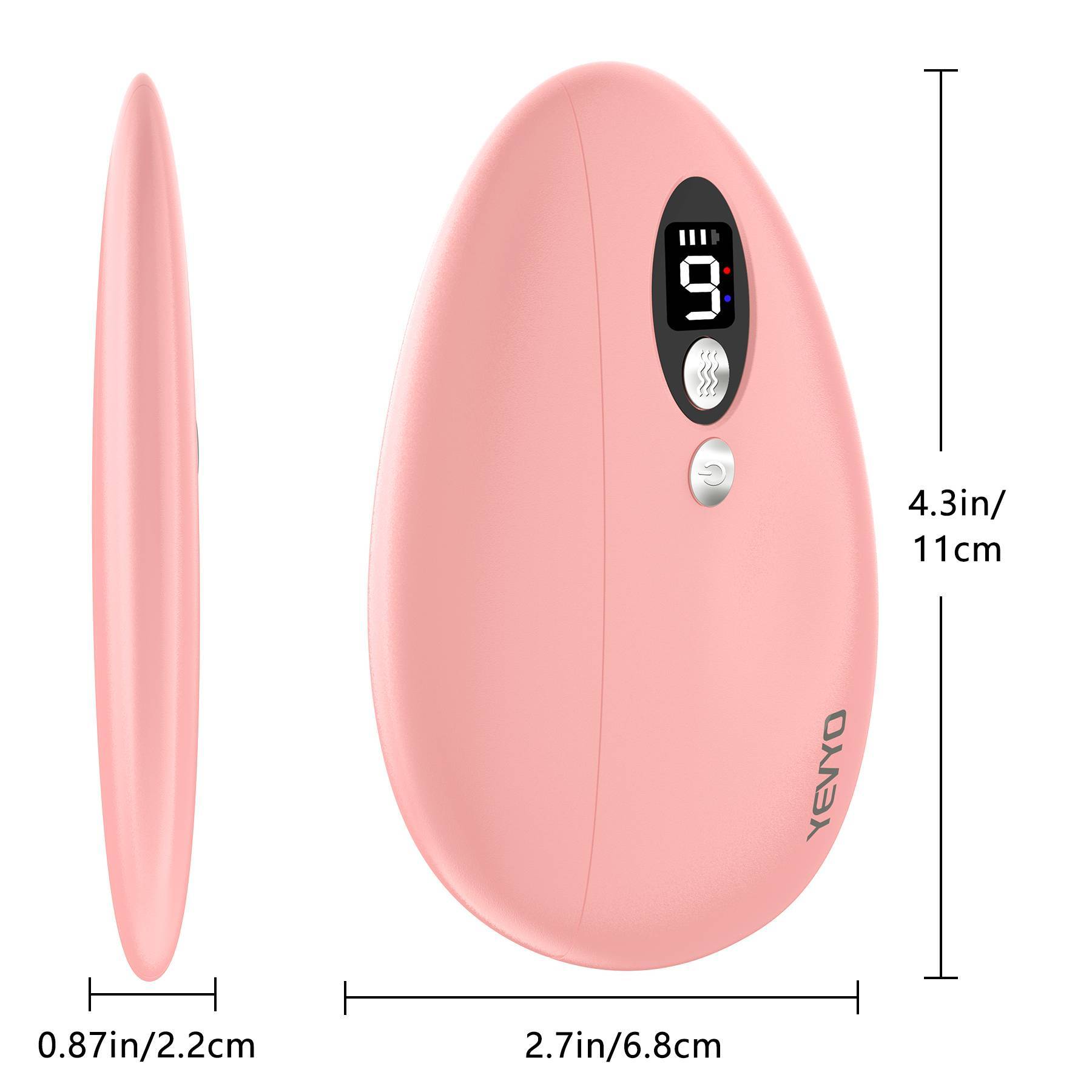 Gua Sha Facial Tool, Electric Black Obsidian Guasha Tool Massage Gua Sha Stone Danny's Store
