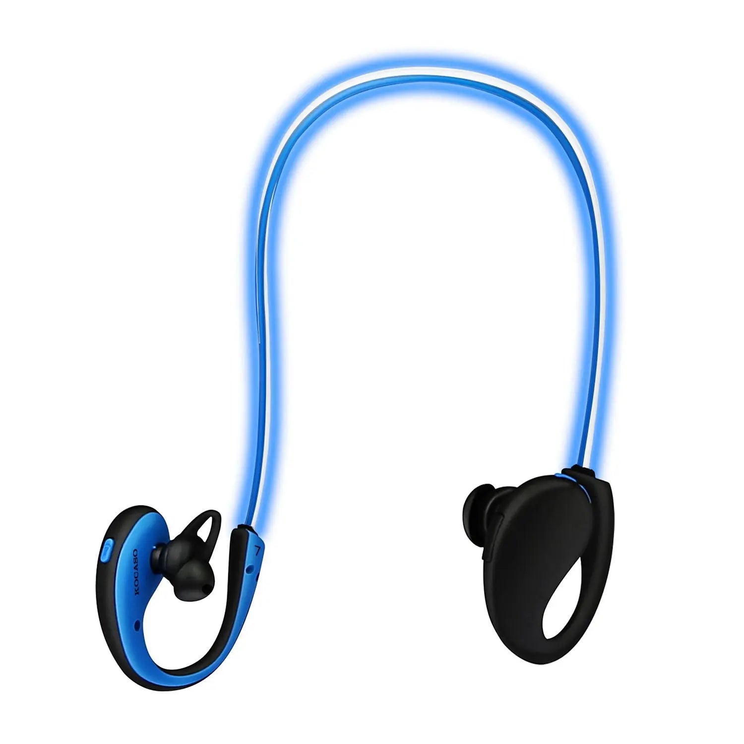 1Pc Wireless Sports Headsets Wireless V4.1 Neckband Earphones HD Stereo Sweat-proof Headphones Earbuds With  LED Light Mic 8Hrs Work Running cj dropshipping