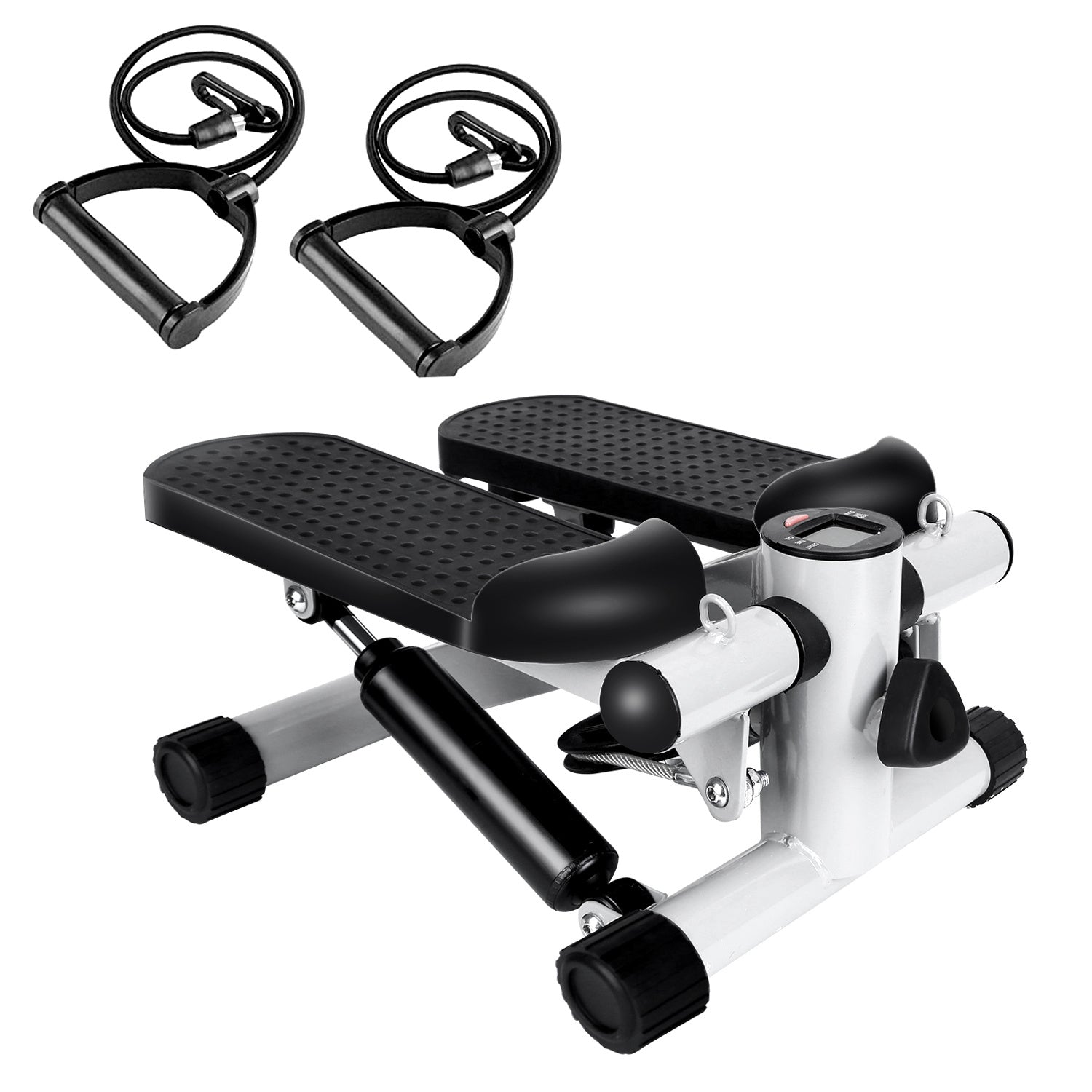 Compact stepper exercise machine for legs and glutes toning.