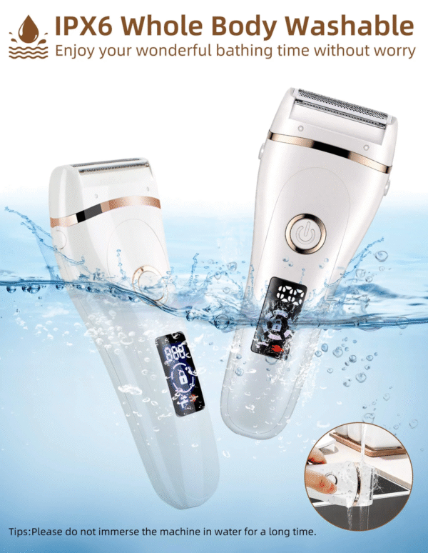 3 in 1 Lady Electric Shaver Body Hair Remover